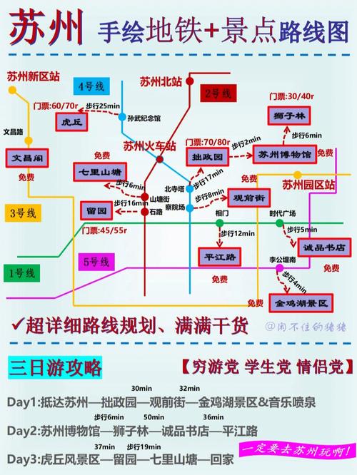 苏州旅游攻略三日游_苏州旅游攻略三日游路线