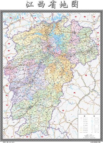 江西省地图高清版大图_江西省地图高清版大图 全图 放大广东