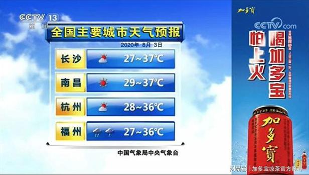 中央一今天天气预报今天_中央cctv今日天气