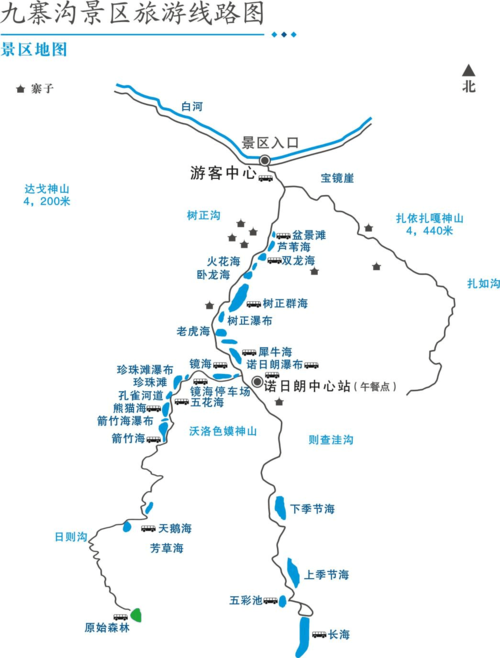 九寨沟周围必去的景点_九寨沟及周边旅游线路